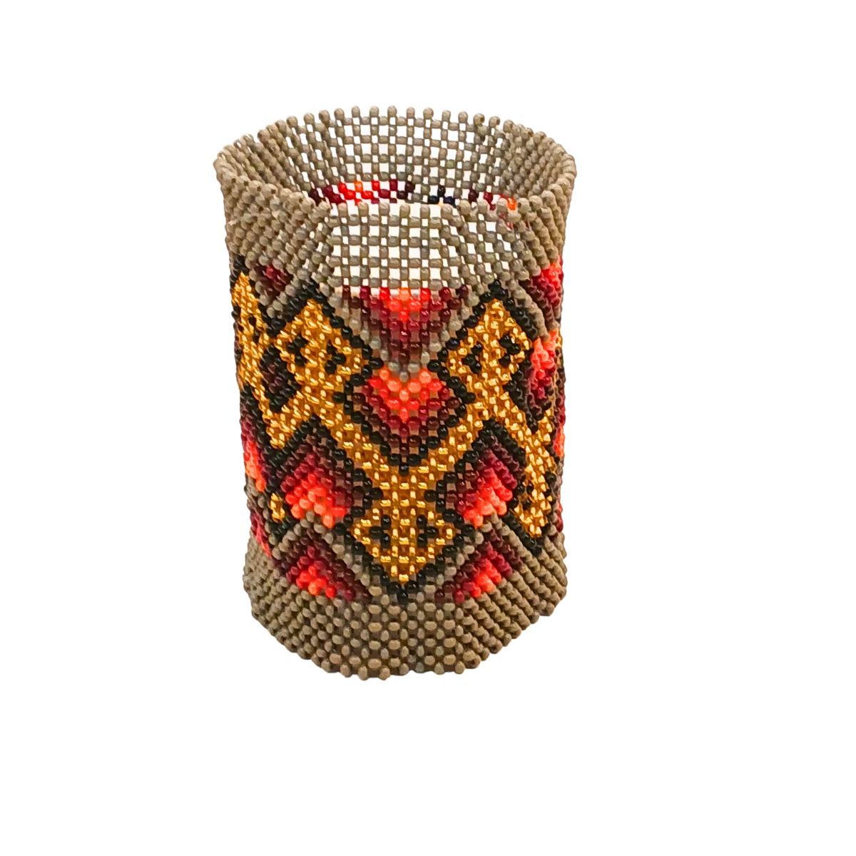 Pulseira de Miçangas Arte Indígena | Etnia Yawanawa | 1171