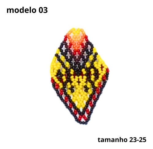 Anel de Miçangas Arte indígena | Etinia Yawanawá | 1135 - Anel 01