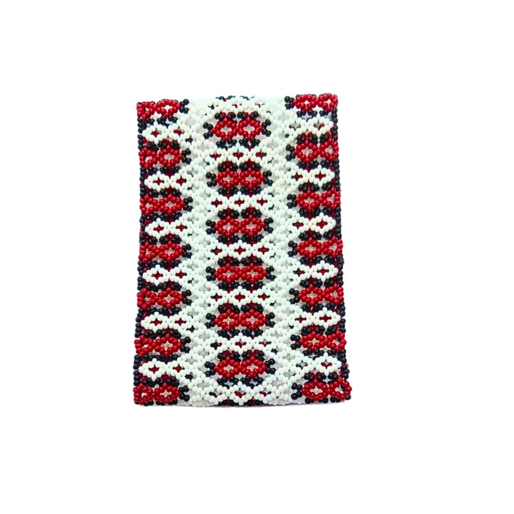 Pulseira de Miçangas Arte Indígena Elástica | Waura | 979