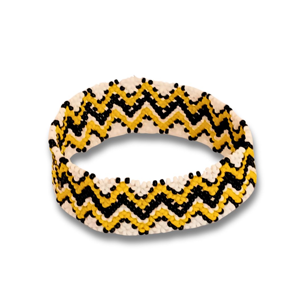 Pulseira de Miçangas Arte Indígina | Canela | 21204 | 8cm