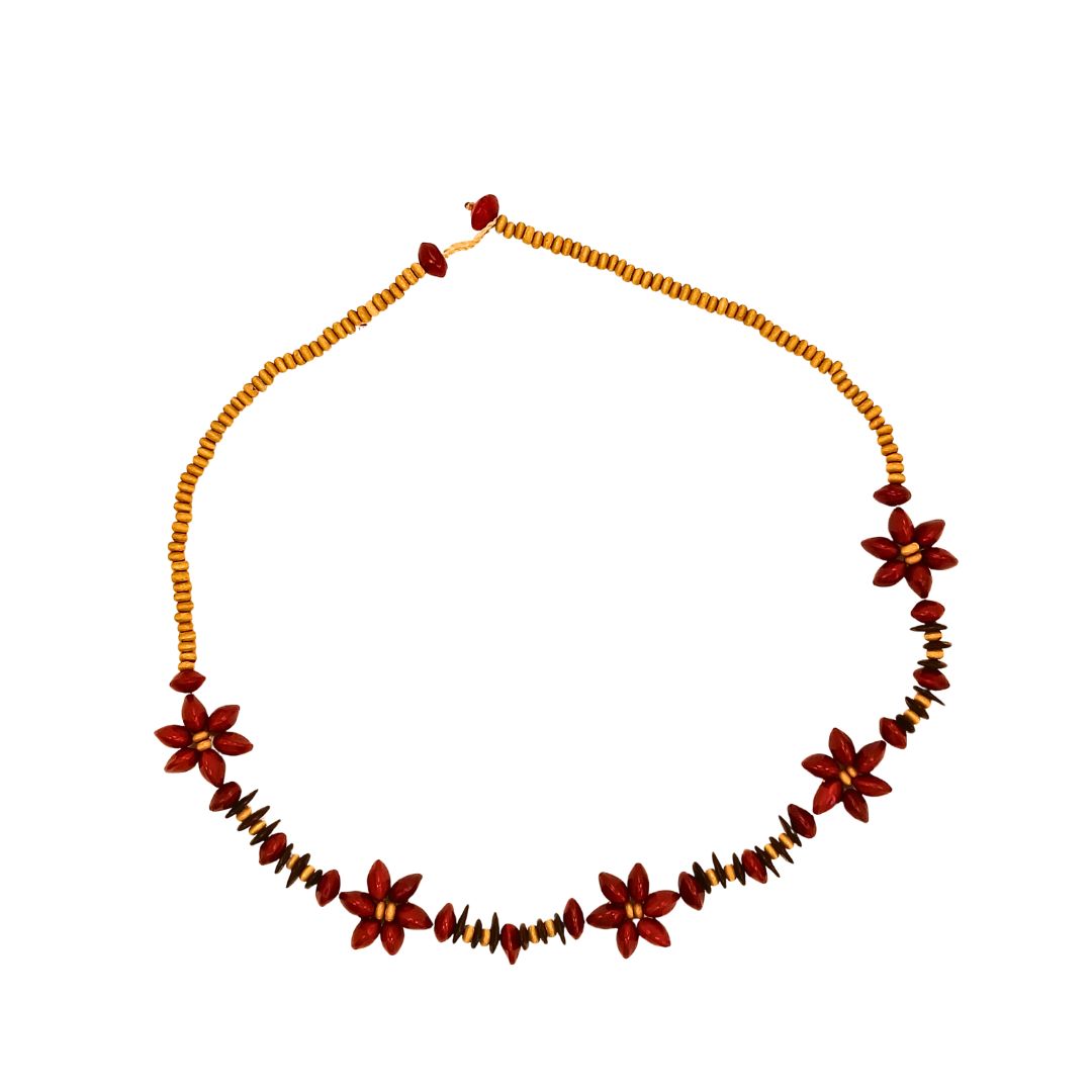 Colar de sementes Arte Indigena | Pataxó | 21196