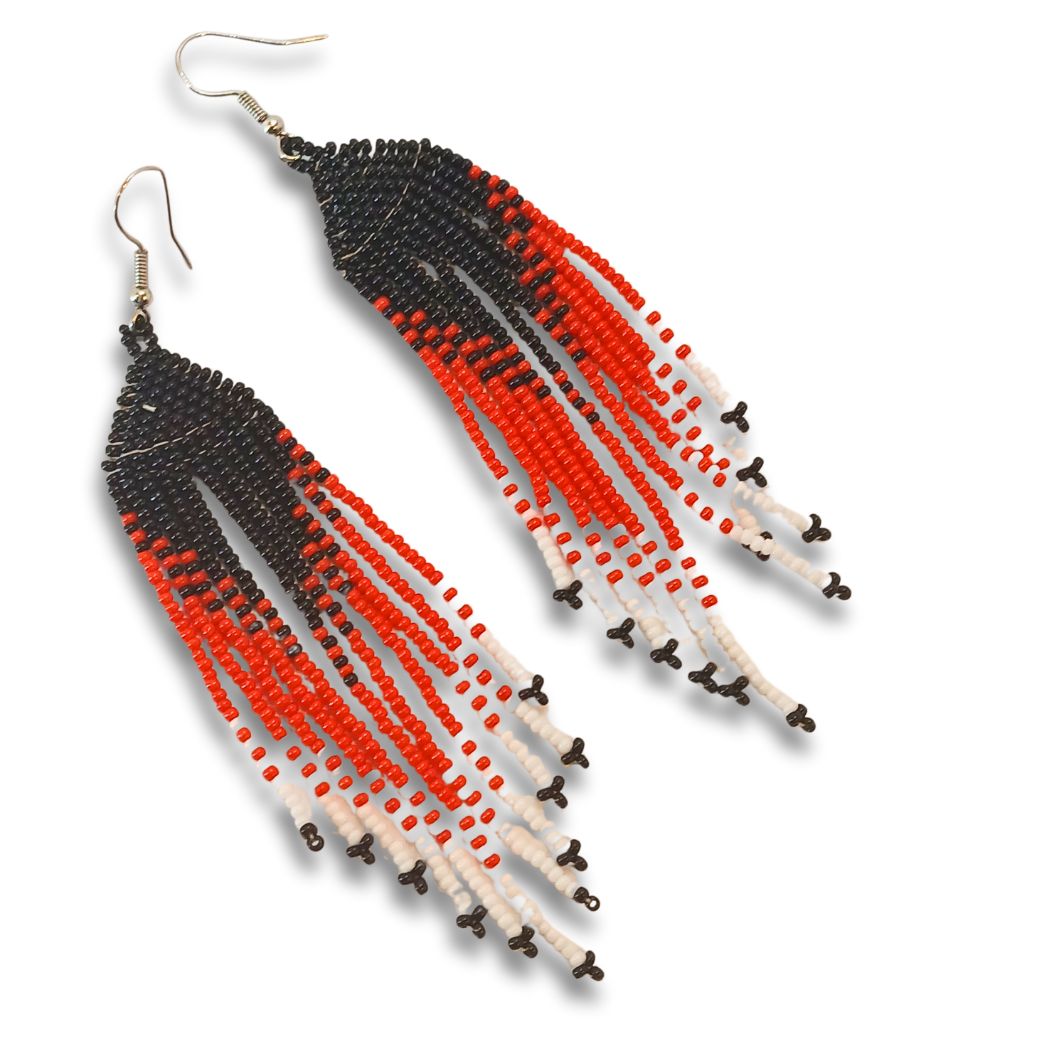 Brincos de Miçangas Arte Indígena |Waura| 1531