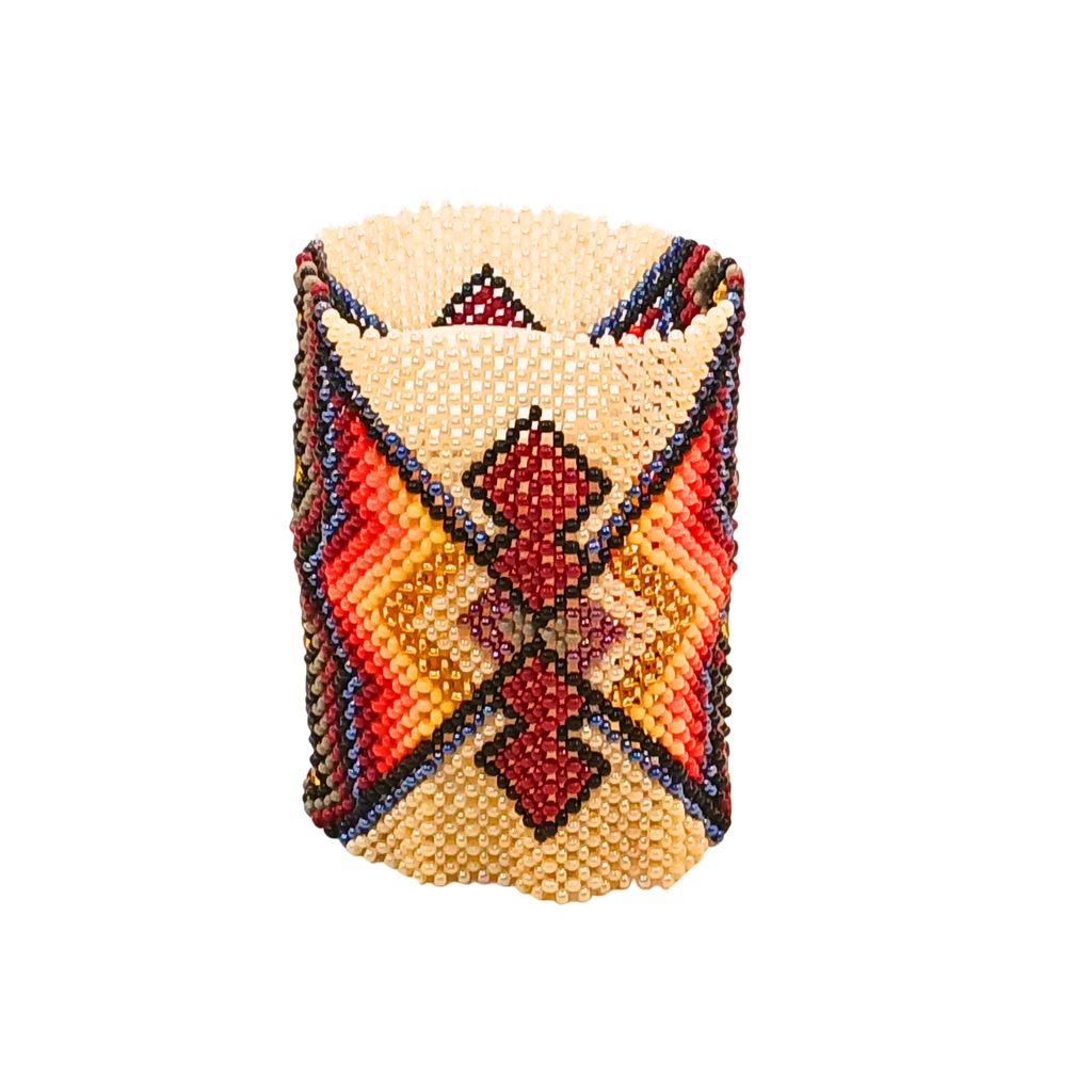 Pulseira de Miçangas Arte Indígena | Etnia Yawanawa | 141184