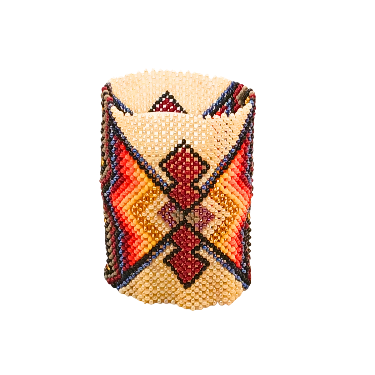 Pulseira de Miçangas Arte Indígena | Etnia Yawanawa | 141184