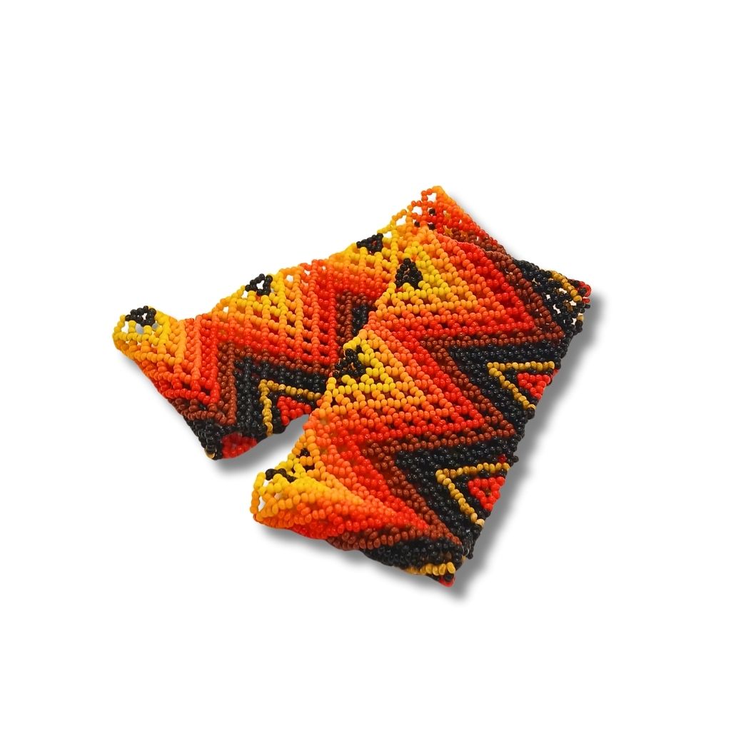 Dupla Pulseira de Miçangas Indígena | Huni Kuin | 132111