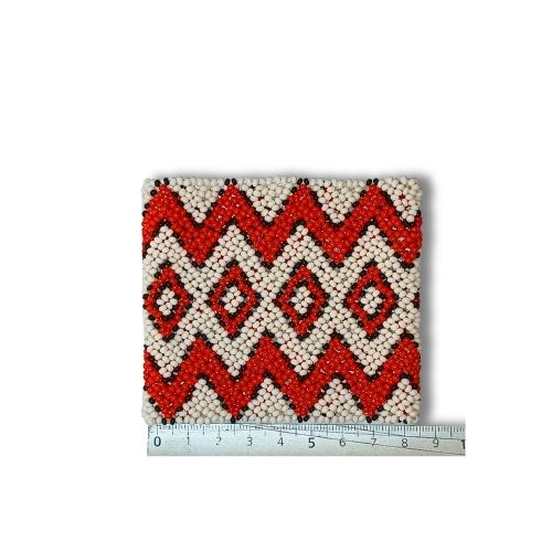 Pulseira de Miçangas Arte Indígena Elástica |Waura| 1395