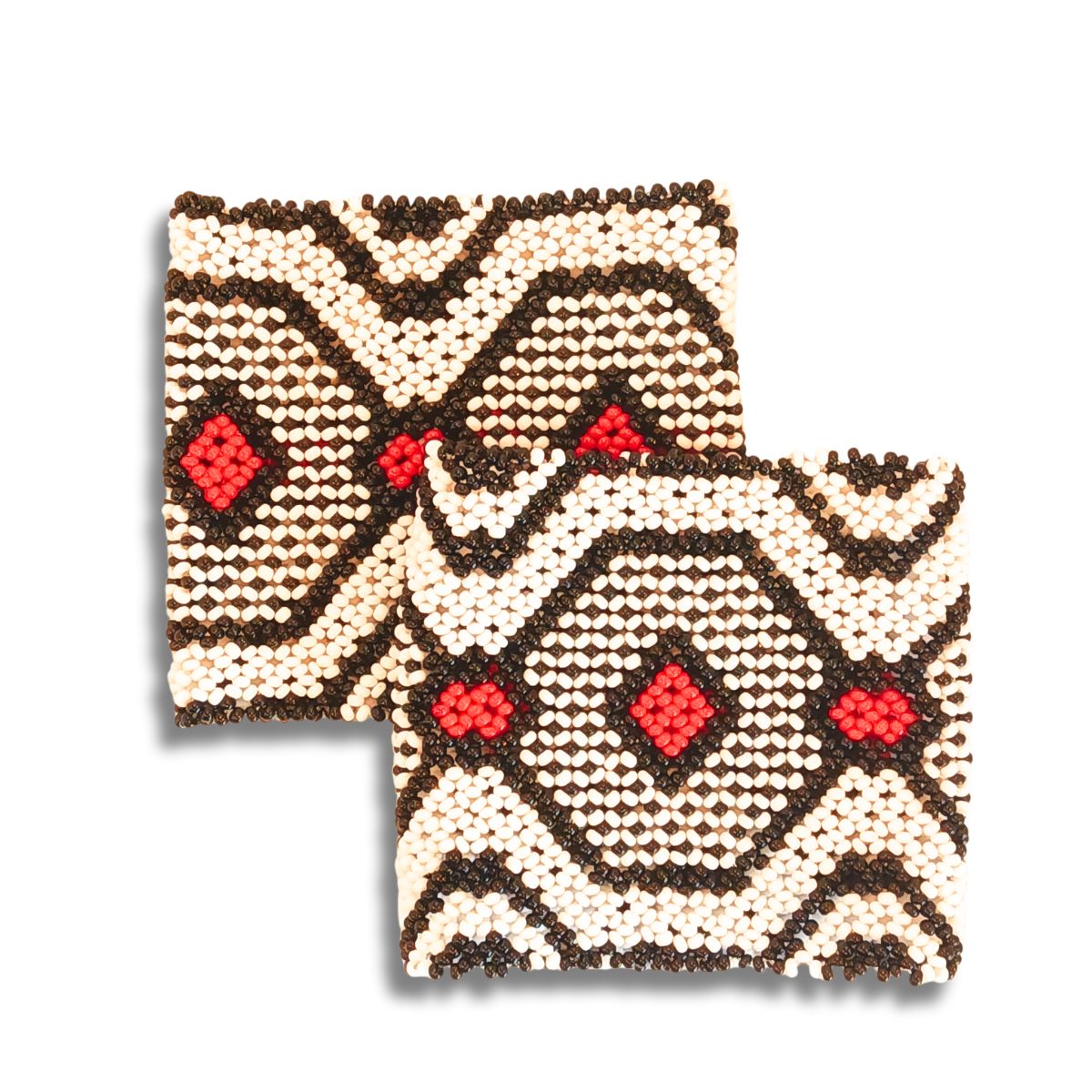 Pulseira de Miçangas Arte Indígena Elástica | Fulni-O | 1289