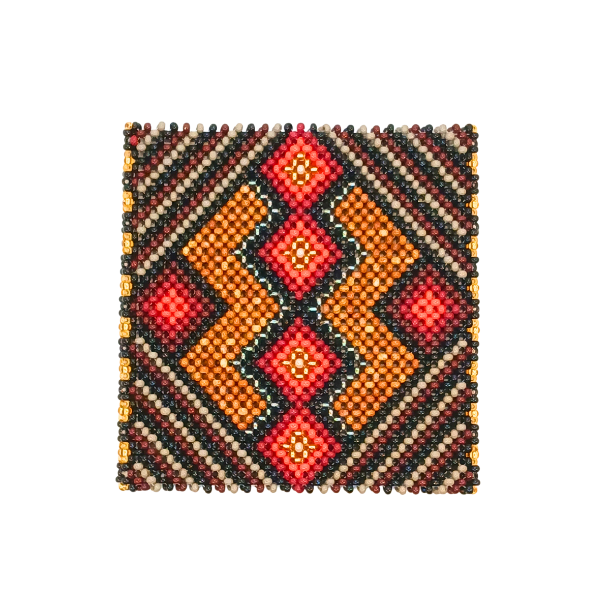 Pulseira de Miçangas Arte Indígena | Etnia Yawanawa | 141181