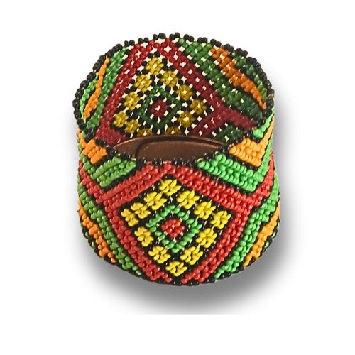 Pulseira de Miçangas Arte Indígena | Etnia Kaxinawa | 711