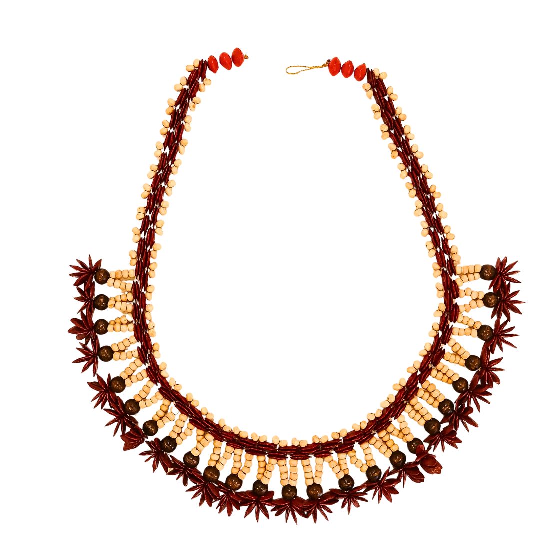 Colar de sementes Arte Indigena | Pataxó | 21190