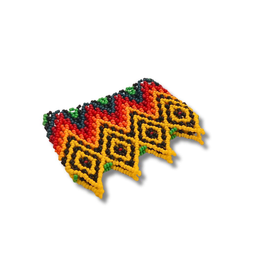 Dupla Pulseira de Miçangas Indígena | Huni Kuin | 132112