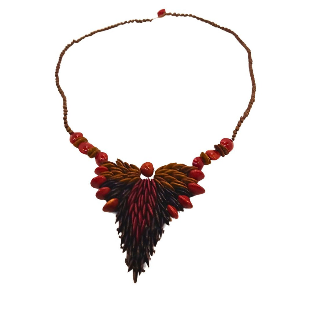 Colar de sementes Arte Indigena | Pataxó | 21193
