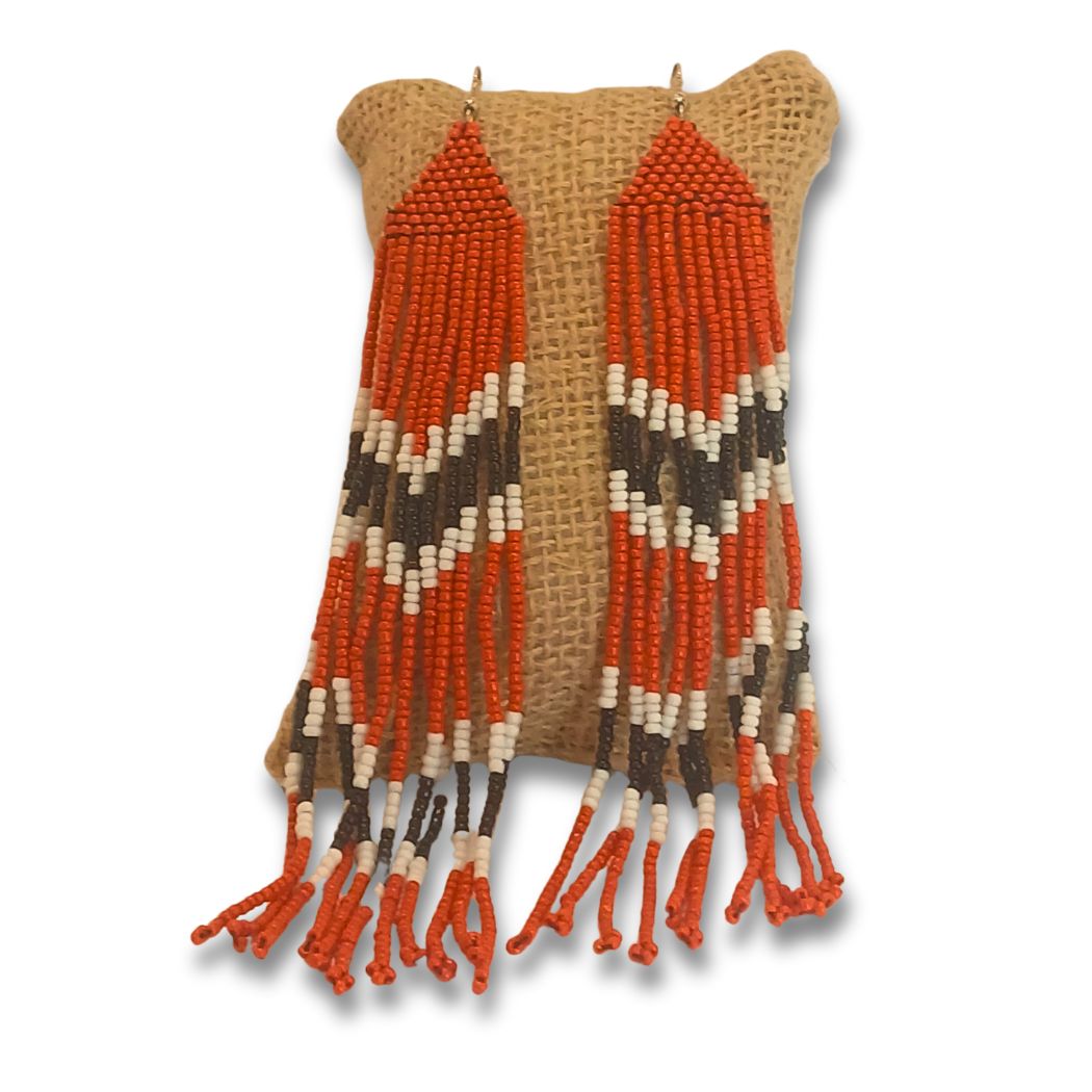 Brincos Etnia Fulni-ô - Arte IndÍgina - SKU130467