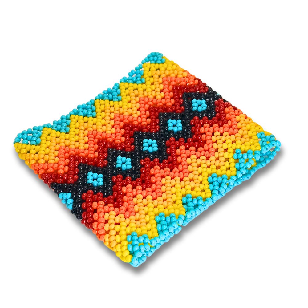 Pulseira de Miçangas | Arte Indigena | Fulni-Ô | 419