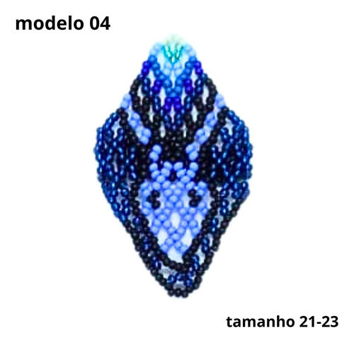 Anel de Miçangas Arte indígena | Etinia Yawanawá | 1135 - Anel 01