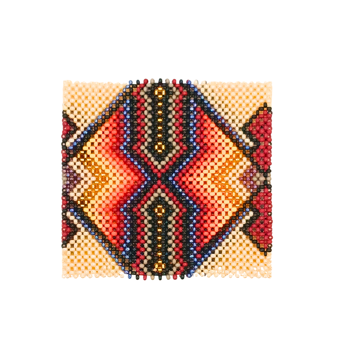 Pulseira de Miçangas Arte Indígena | Etnia Yawanawa | 141184