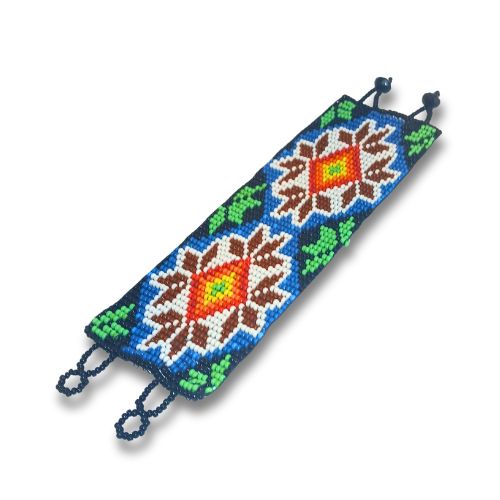 Pulseira De Miçangas Arte Indígena | Etnia Fulni-ô