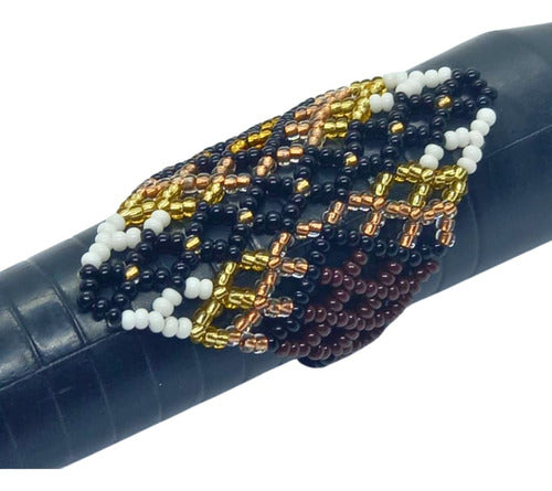 Anel de Miçangas Arte indígena | Etinia Yawanawá | 1157