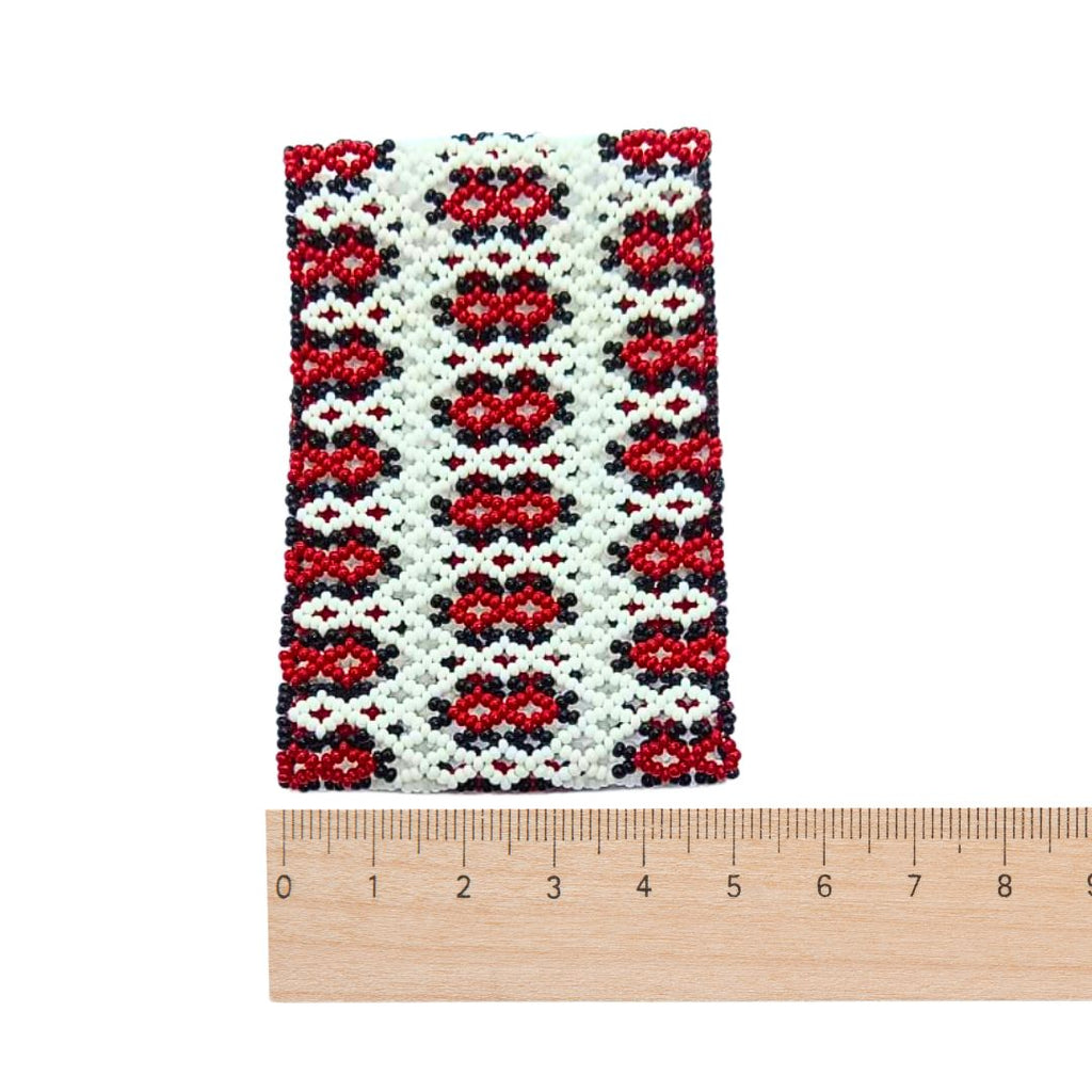 Pulseira de Miçangas Arte Indígena Elástica | Waura | 979