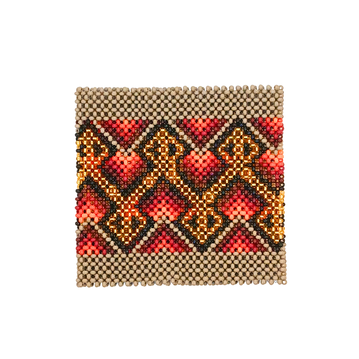 Pulseira de Miçangas Arte Indígena | Etnia Yawanawa | 1171