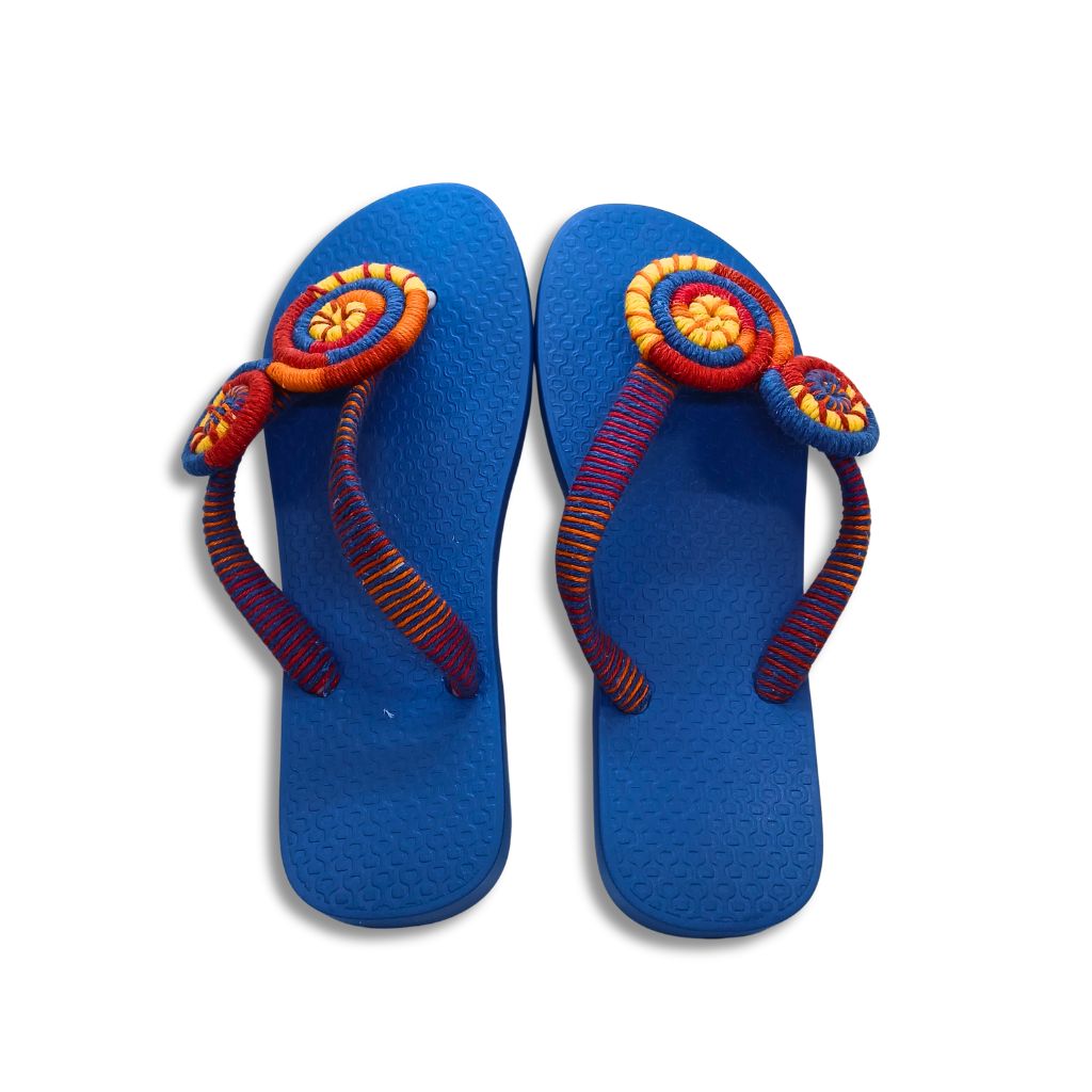 Sandalia Decorada Espiral Linhas | Arte Urbana |  37/38