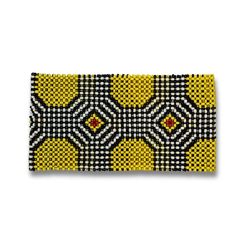 Pulseira de Miçangas Arte Indígina | Canela | 132116