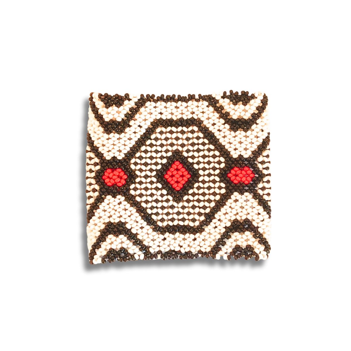 Pulseira de Miçangas Arte Indígena Elástica | Fulni-O | 1289