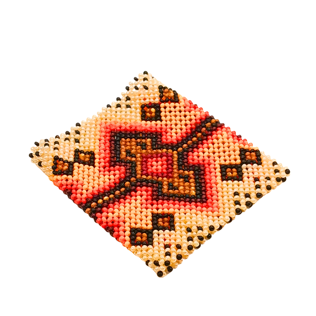 Pulseira de Miçangas Arte Indígena | Etnia Yawanawa | 1161