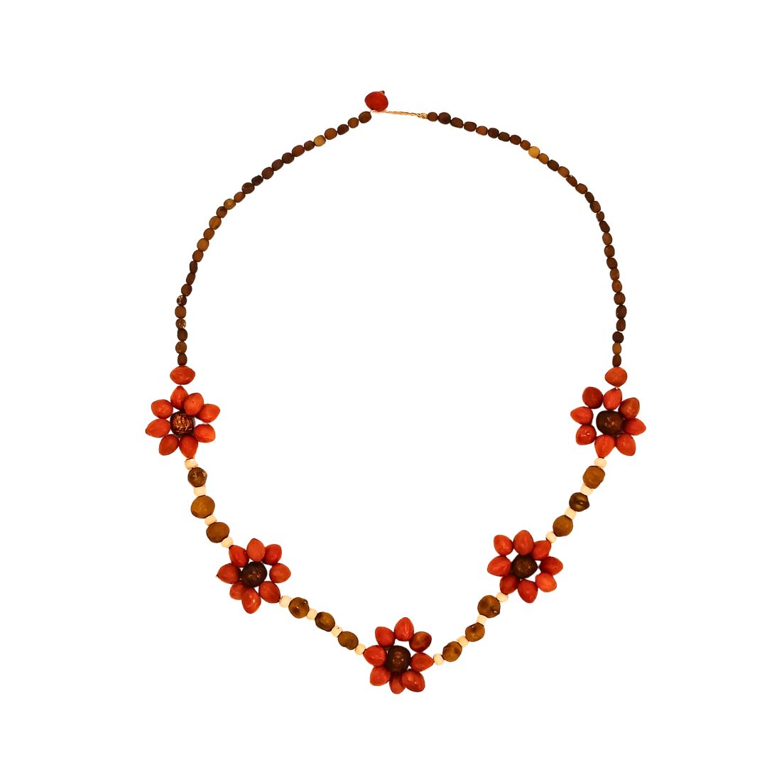 Colar de sementes Arte Indigena | Pataxó | 21197