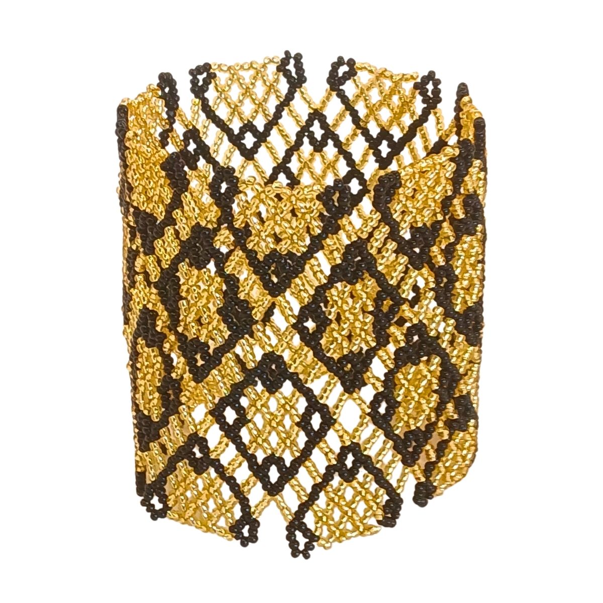 Pulseira de Miçangas Arte Indígena Branco | Waura | 150015