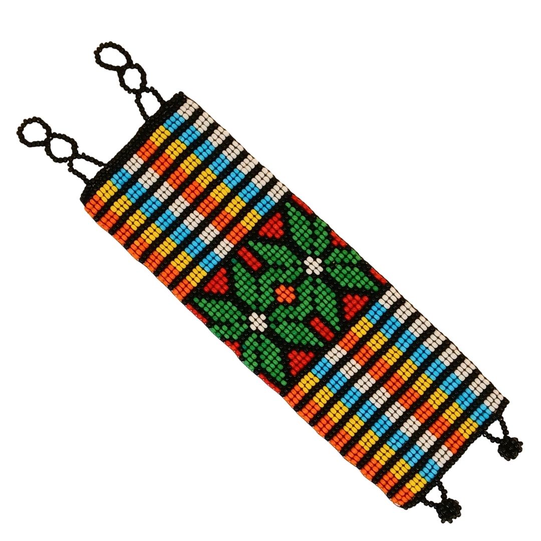 Pulseira de Miçangas Arte Indígena | Etnia Fulni-ô | 415