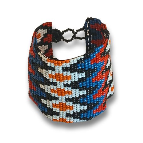 Pulseira de Miçangas Arte Indígena | Etnia Kaxinawa | 434