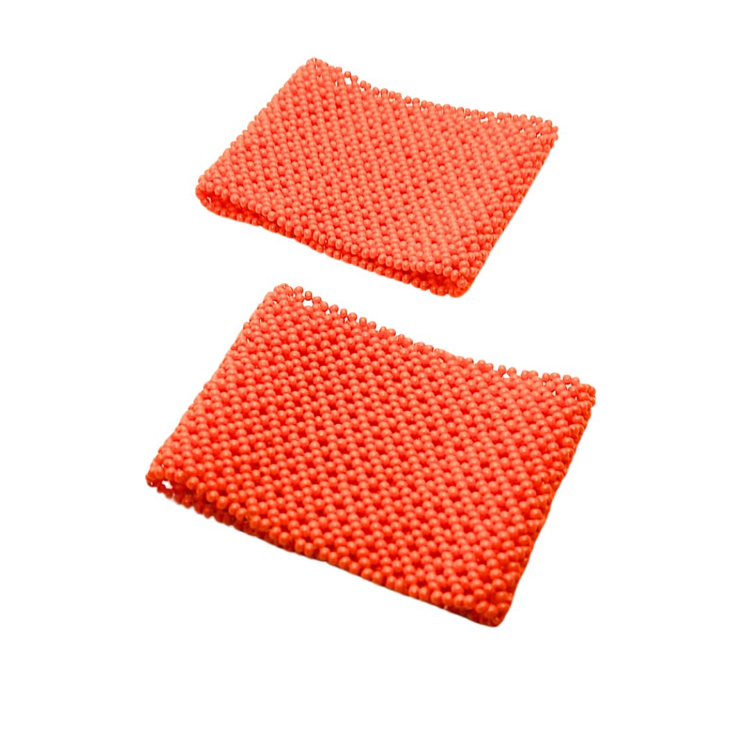 Dupla Pulseira De Miçangas Indígena Elástica | Fulni-Ô | 1023