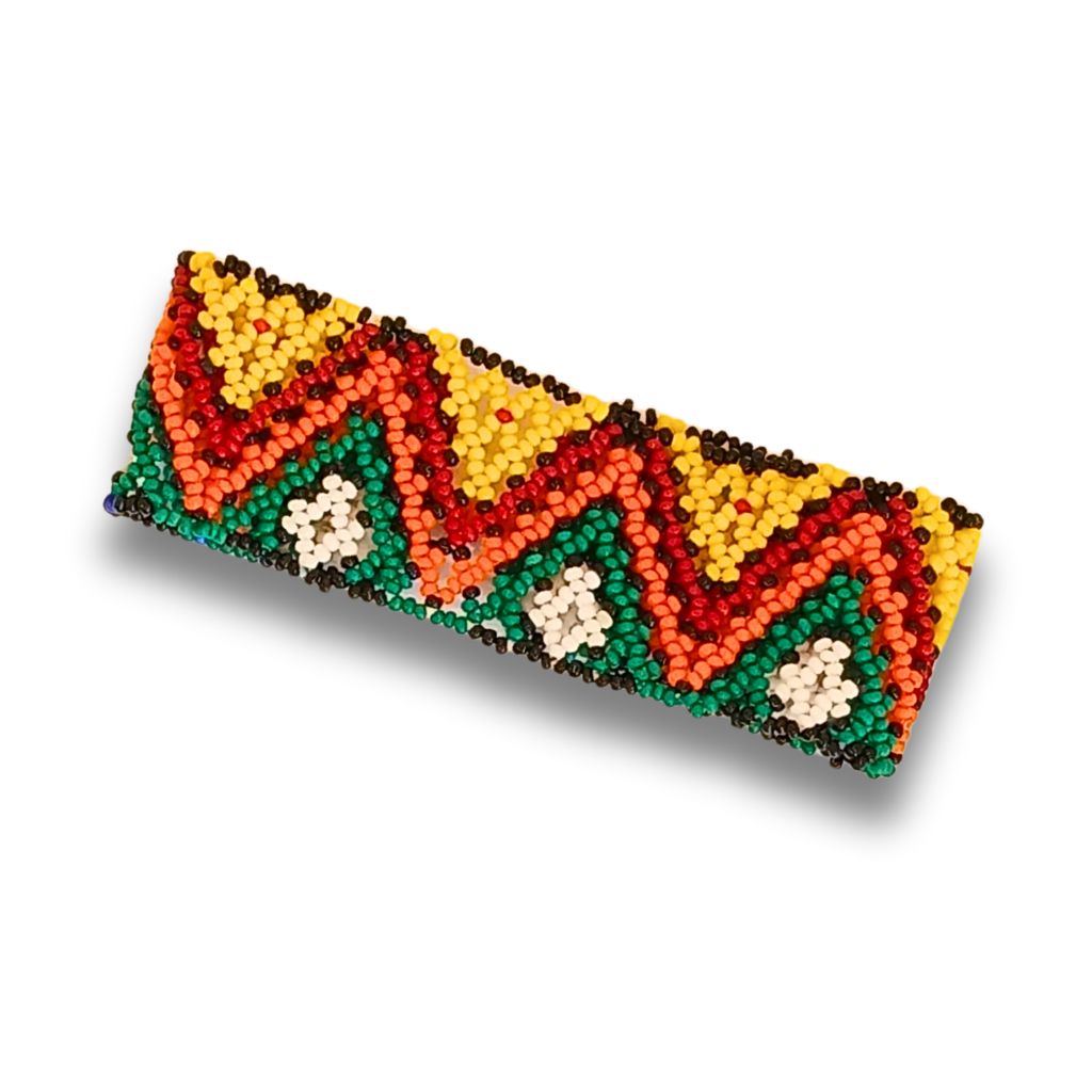 Pulseira de Miçangas Arte Indígina | Canela | 21207 | 8cm