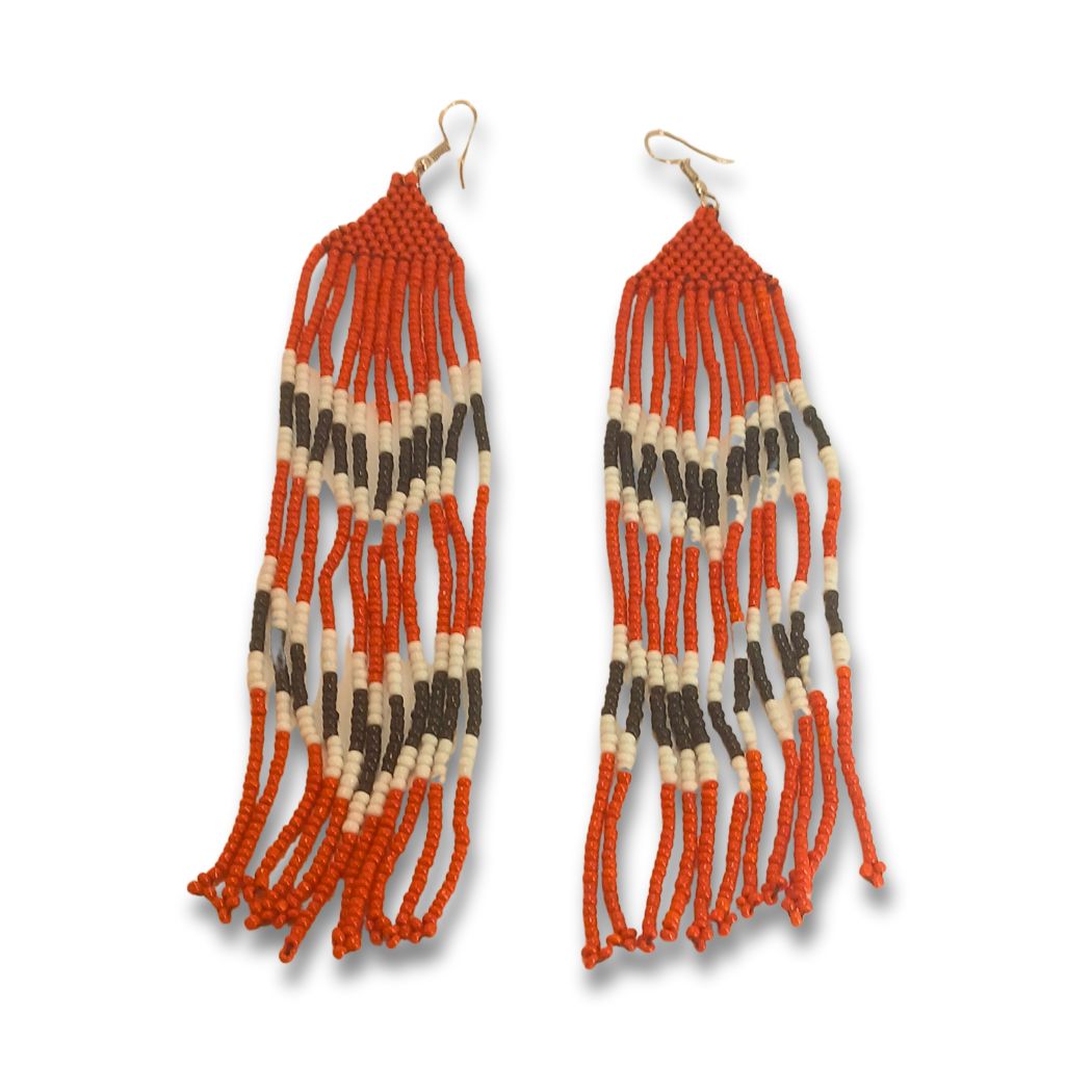 Brincos Etnia Fulni-ô - Arte IndÍgina - SKU130467