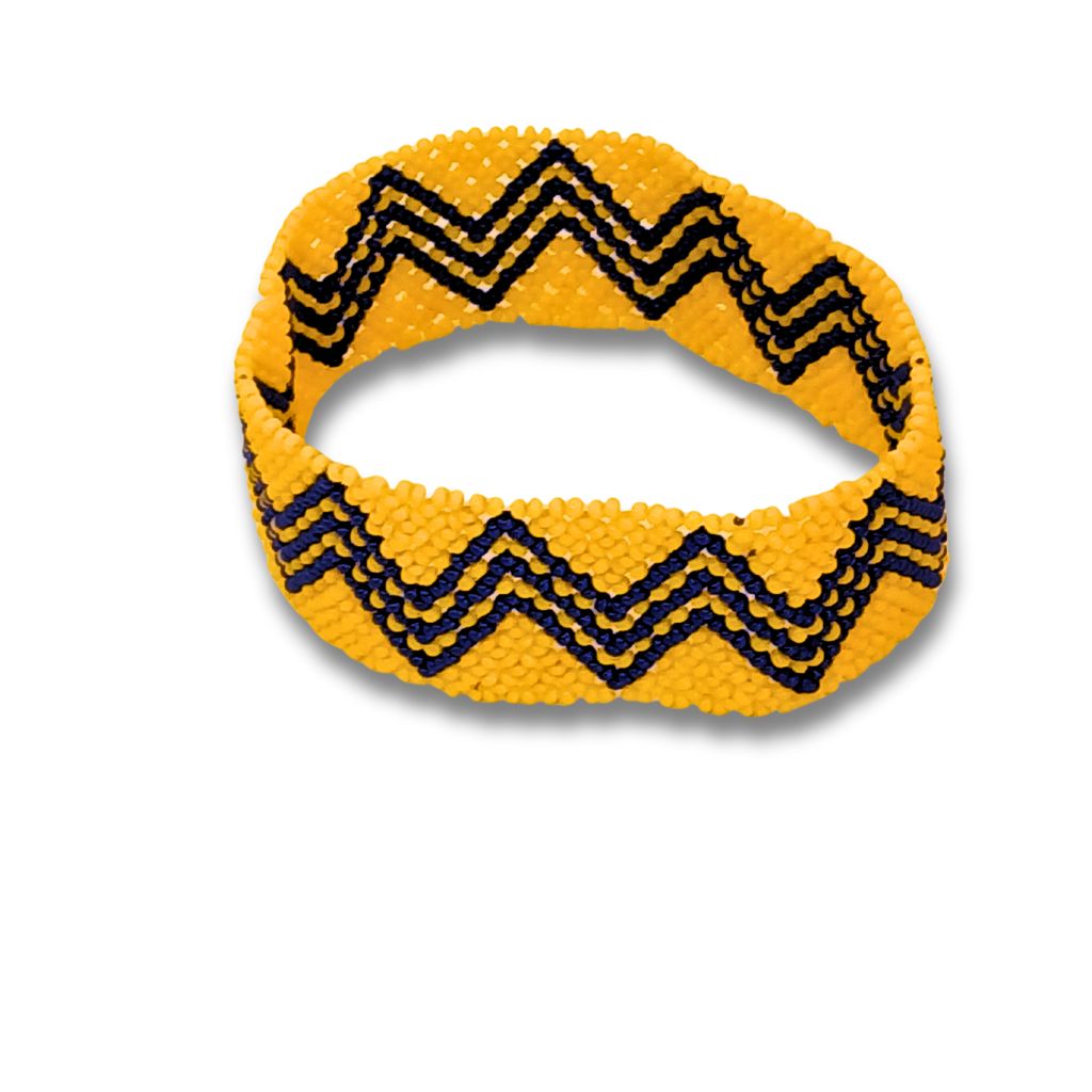 Pulseira de Miçangas Arte Indígina | Canela | 21180 | 9,5cm