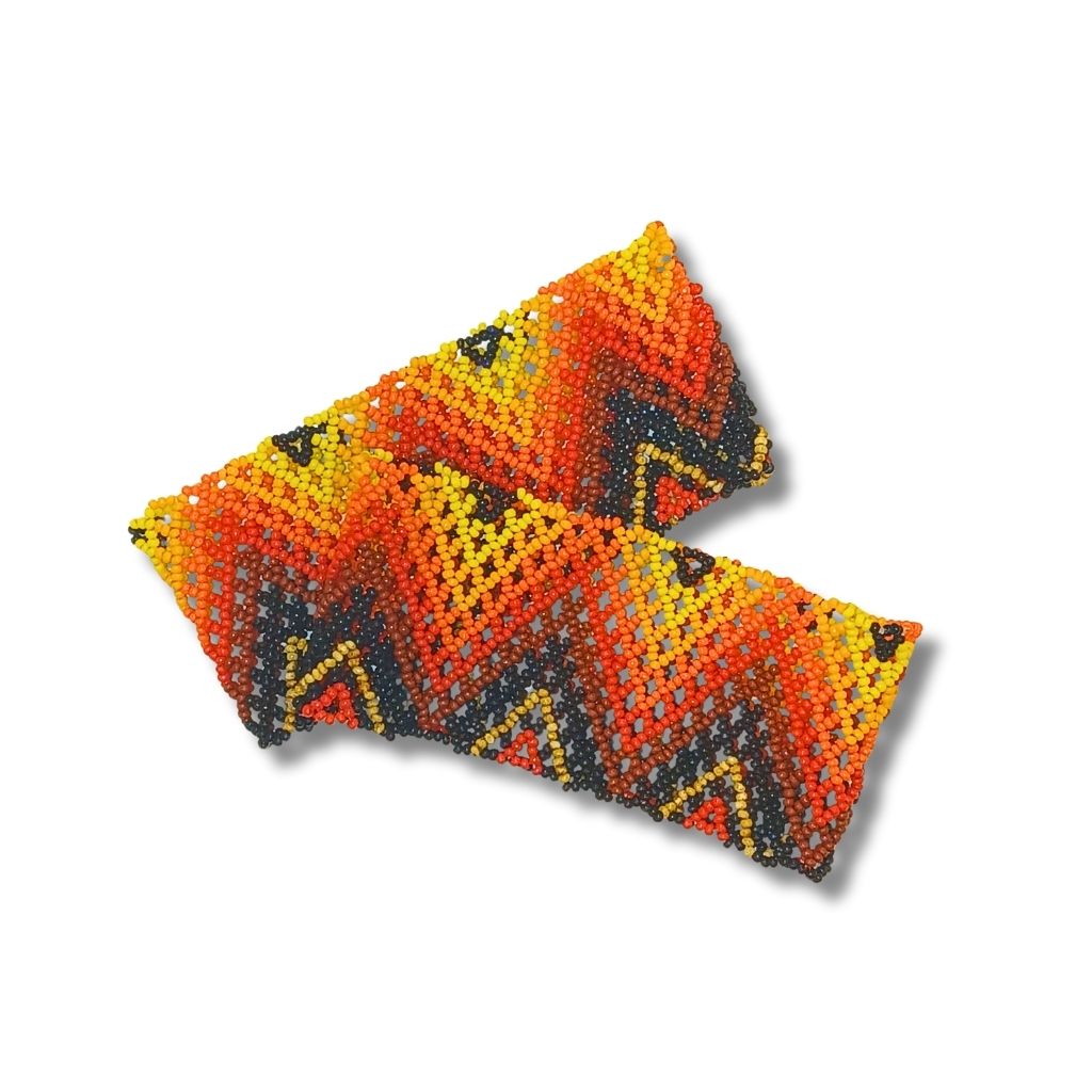 Dupla Pulseira de Miçangas Indígena | Huni Kuin | 132111