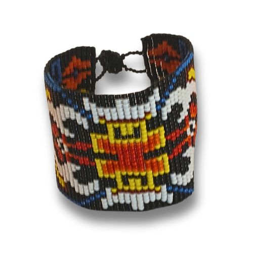 Pulseira de Miçangas Arte Indígena | Etnia Fulni-ô | 431