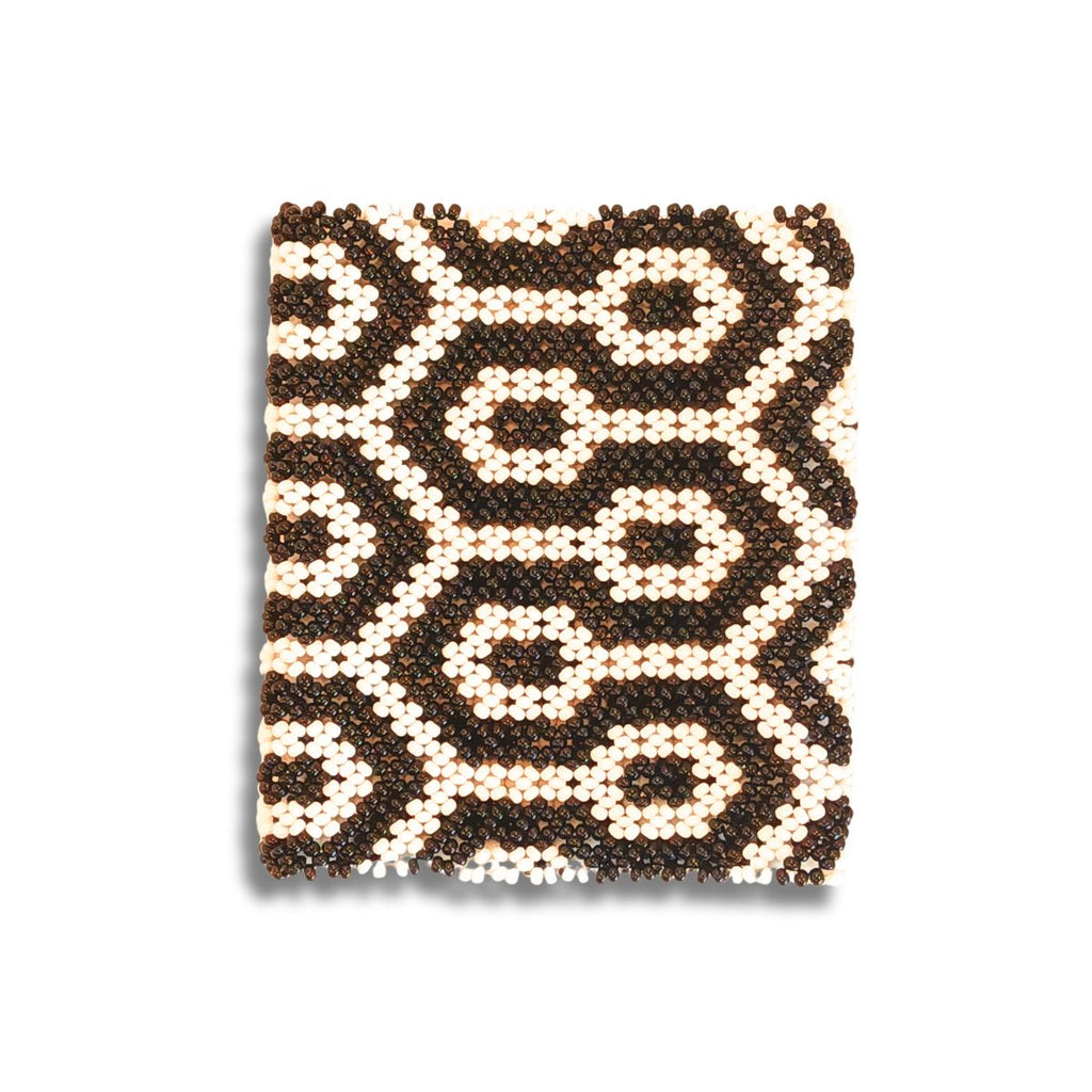 Pulseira de Miçangas Arte Indígena Elástica | Fulni-Ô | 1005