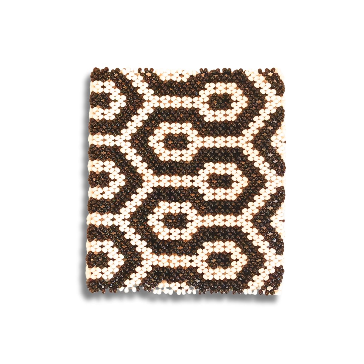 Pulseira de Miçangas Arte Indígena Elástica | Fulni-Ô | 1005