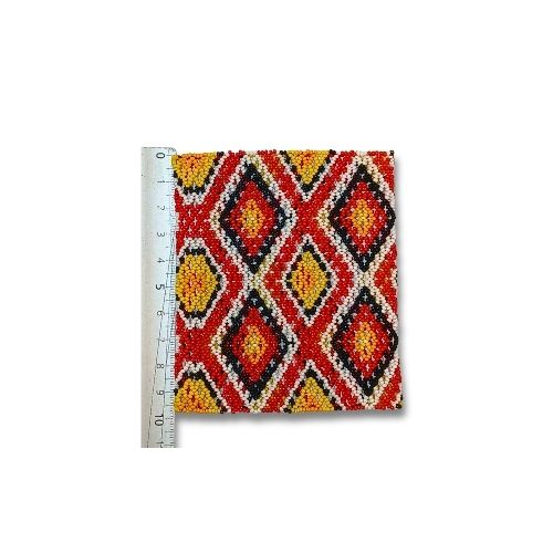 Pulseira De Miçangas Arte Indígena Elástica |waura| 1383