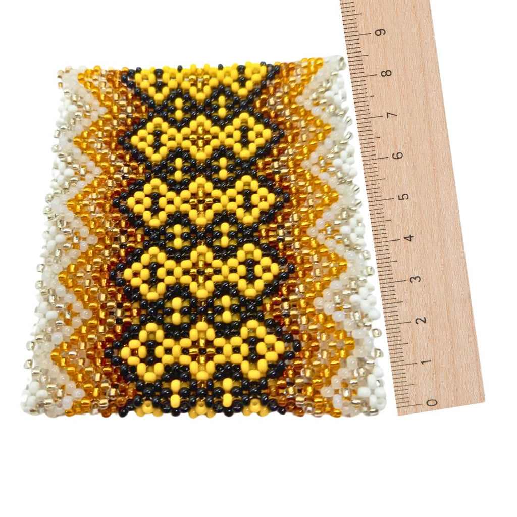 Pulseira de Miçangas Arte Indígena | Etnia Yawanawa | 1163