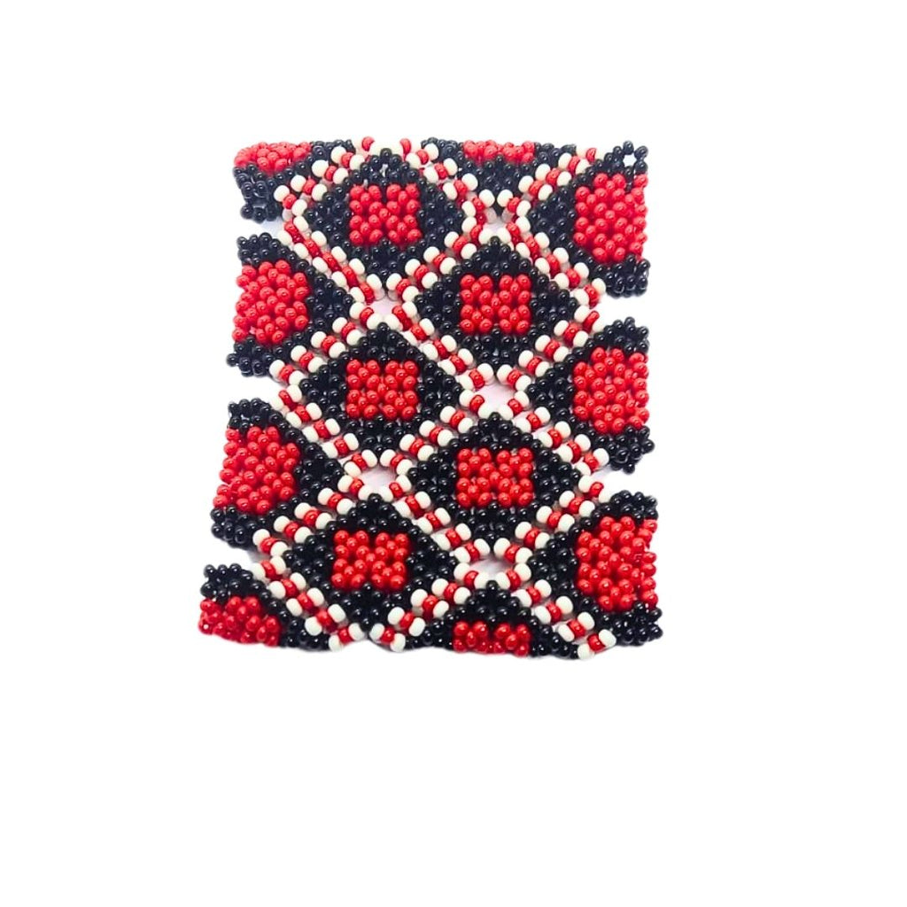 Pulseira de Miçangas Arte Indígena Elástica | Waura | 975