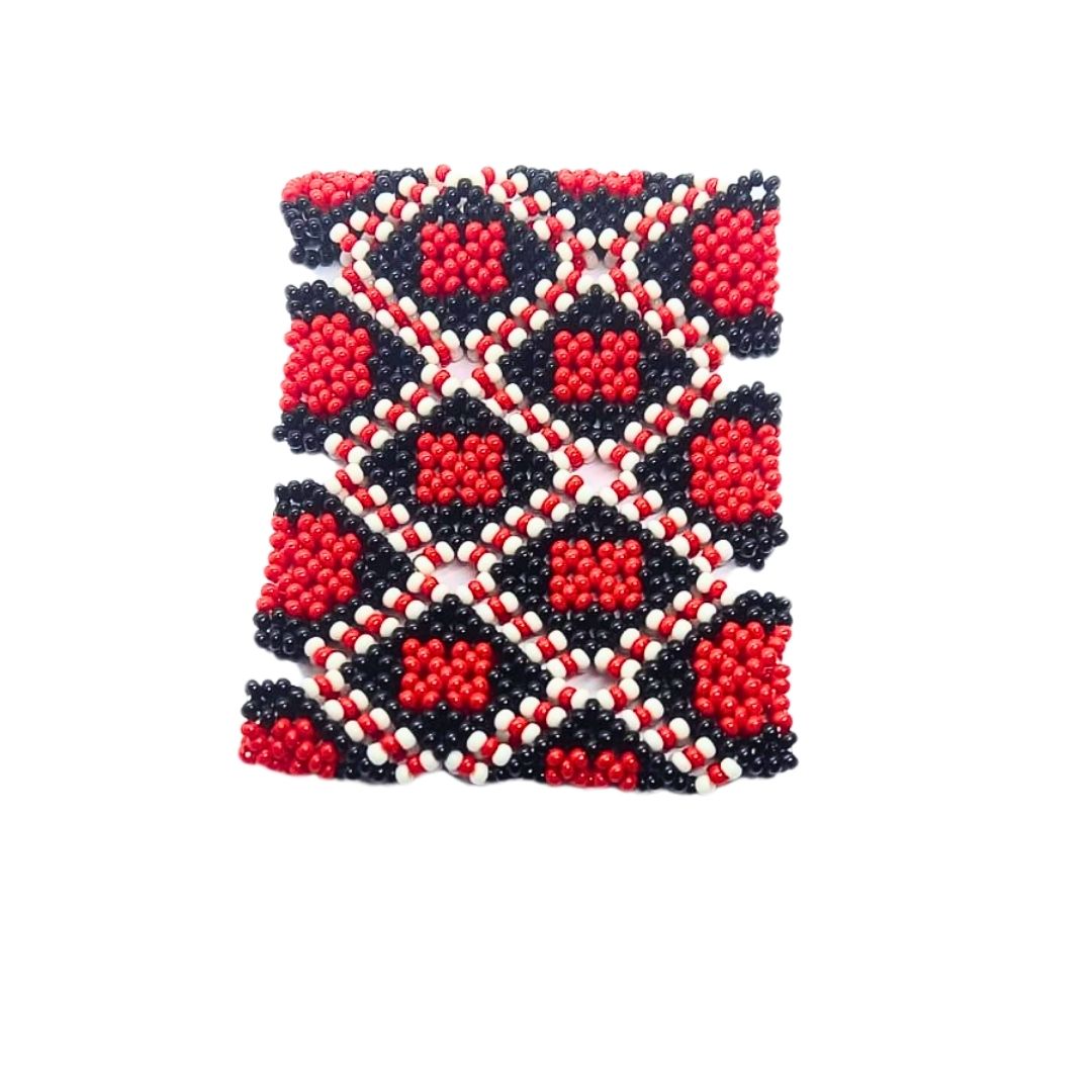 Pulseira de Miçangas Arte Indígena Elástica | Waura | 975