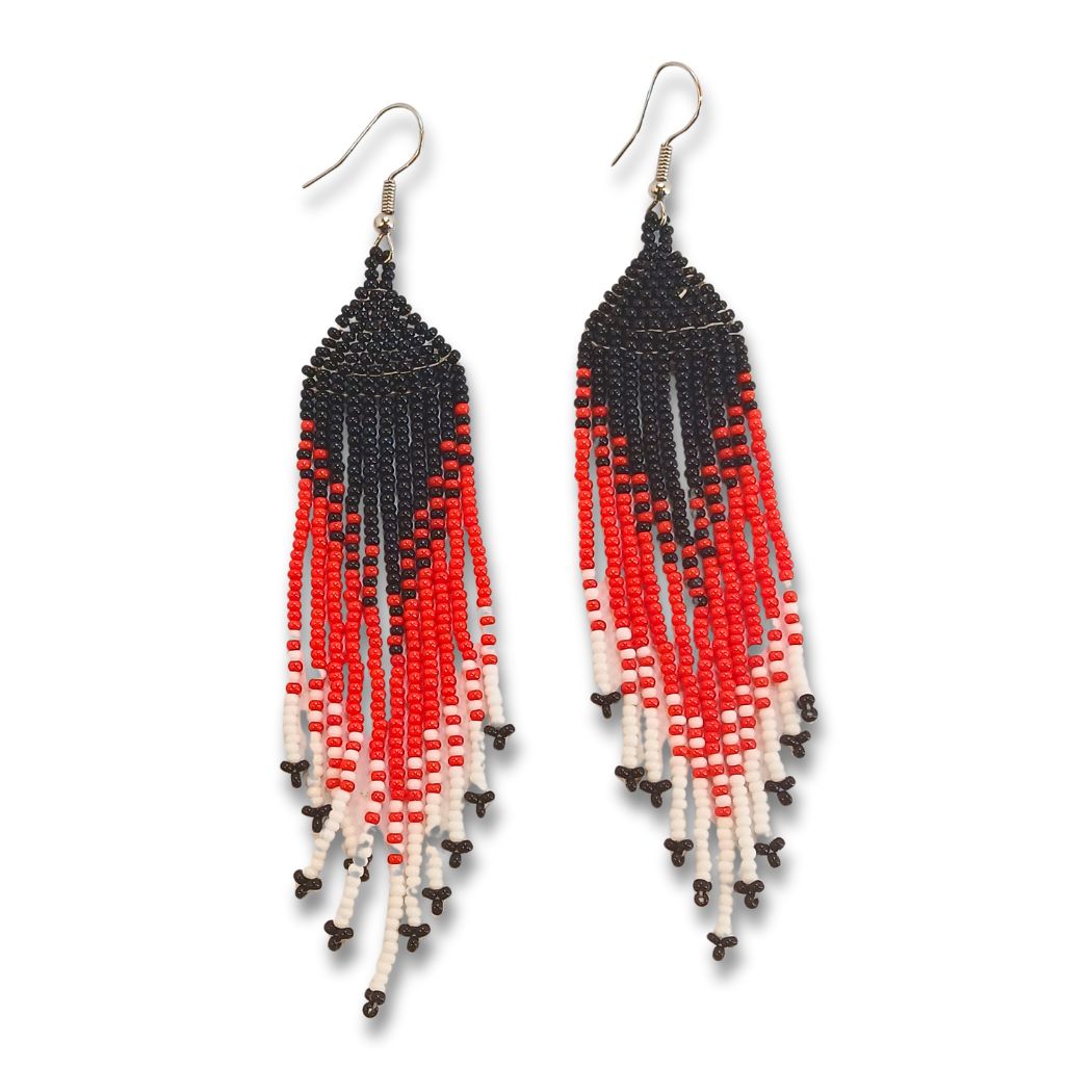 Brincos de Miçangas Arte Indígena |Waura| 1531