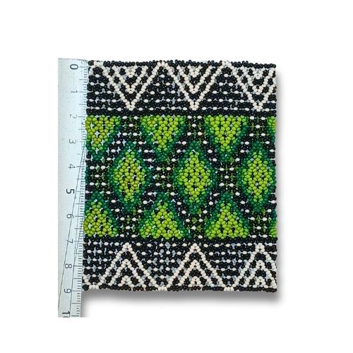 Pulseira de Miçangas Arte Indígena Elástica |Waura| 1401