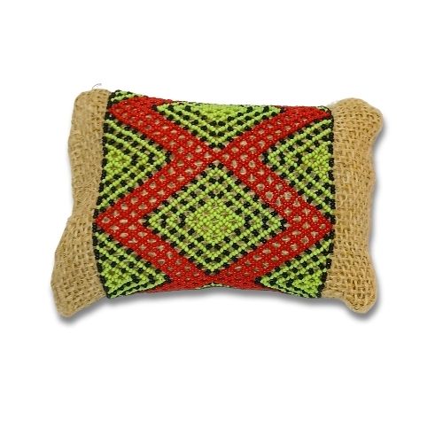 Pulseira De Miçangas Arte Indígena Elástica | Waura | 997