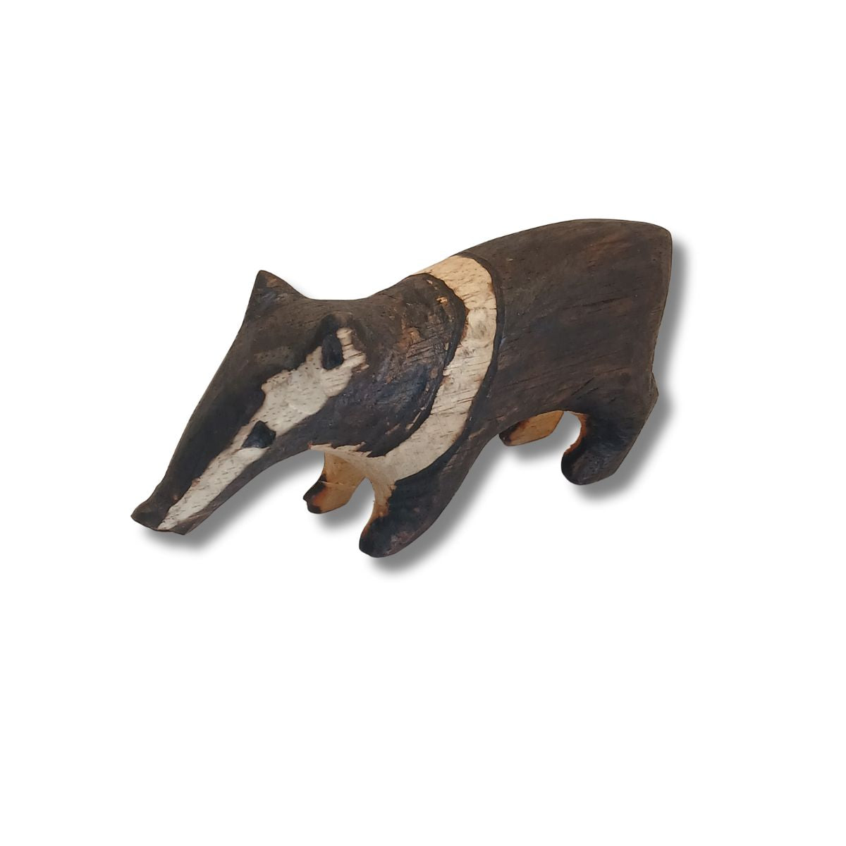 Bicho Entalhado em Madeira | Arte Indígena Autêntica