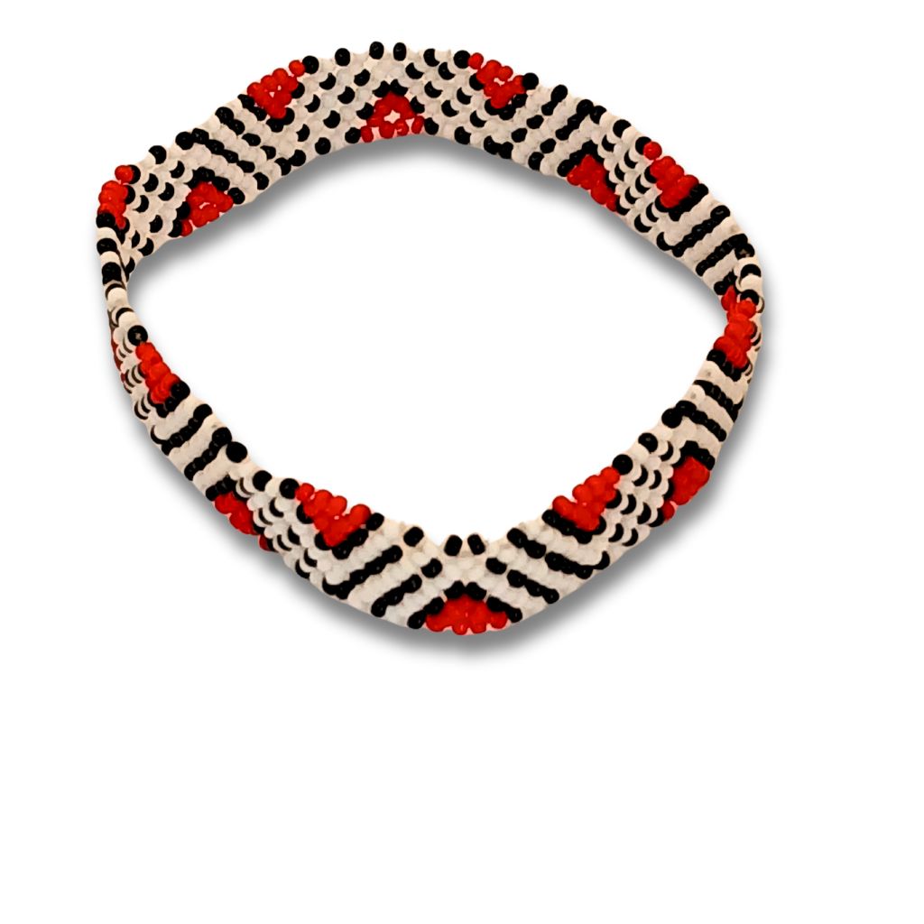 Pulseira de Miçangas Arte Indígina | Canela | 21182 | 9,5cm