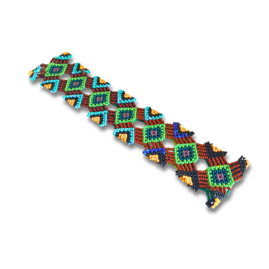 Bandana Tiara De Miçangas Indígena | Huni kuin | 04411